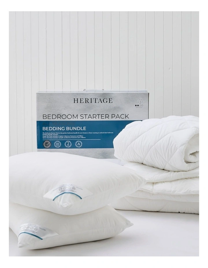 Bedroom Starter Pack in White