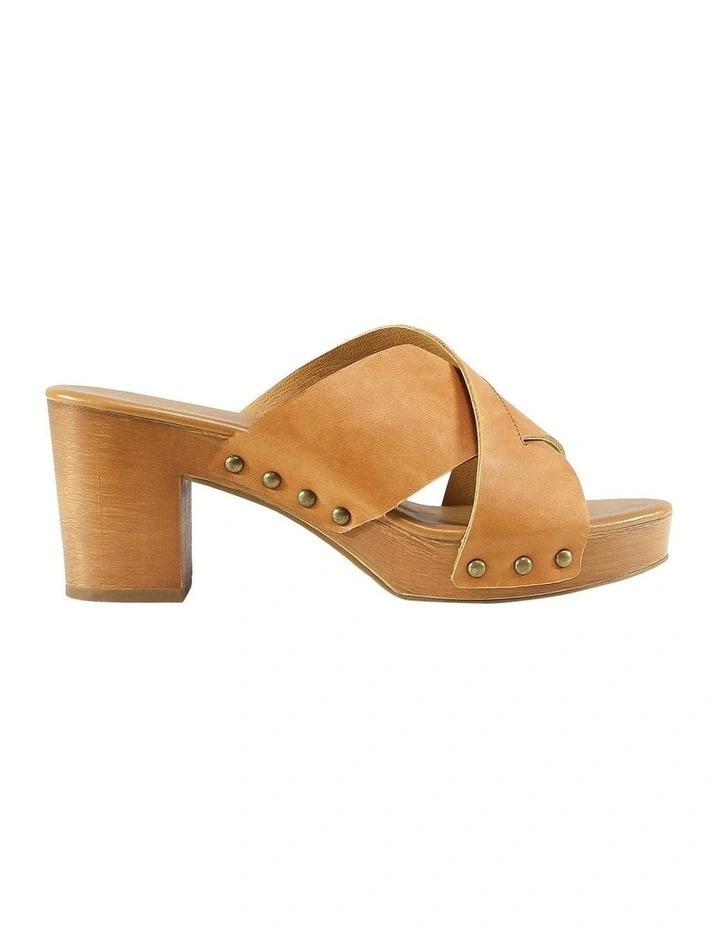 Midtown Clog Mule in Tan