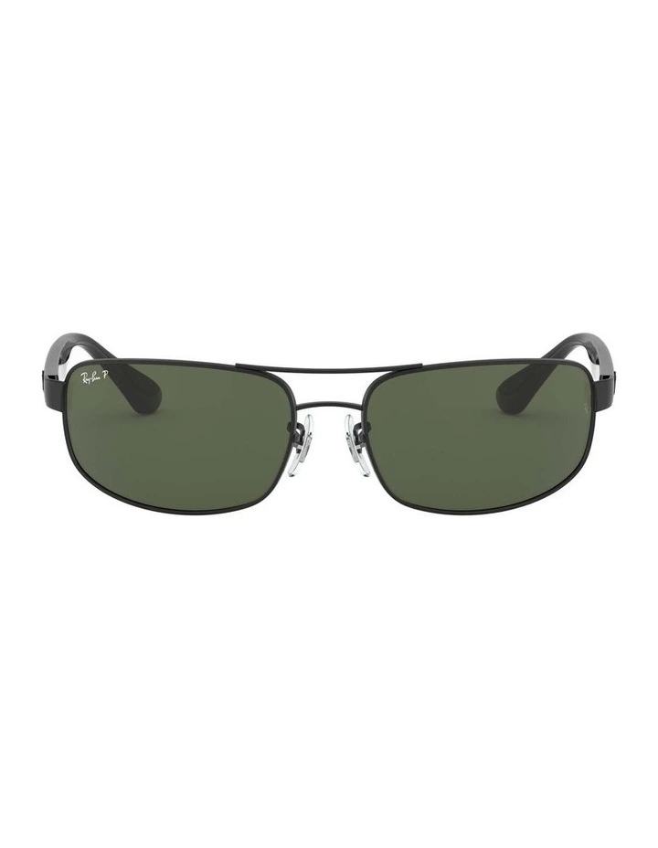 RB3445 Black Polarised Sunglasses