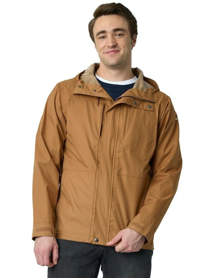 Hadar Waterproof Jacket in Tobacco