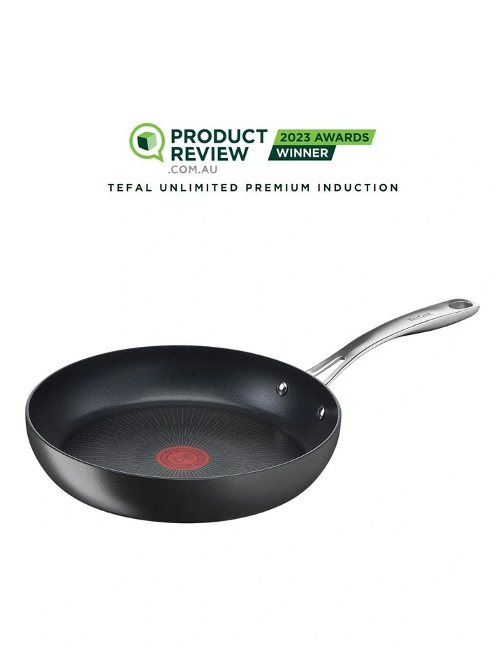 Premium Non-Stick Induction Frypan 30cm in Gunmetal