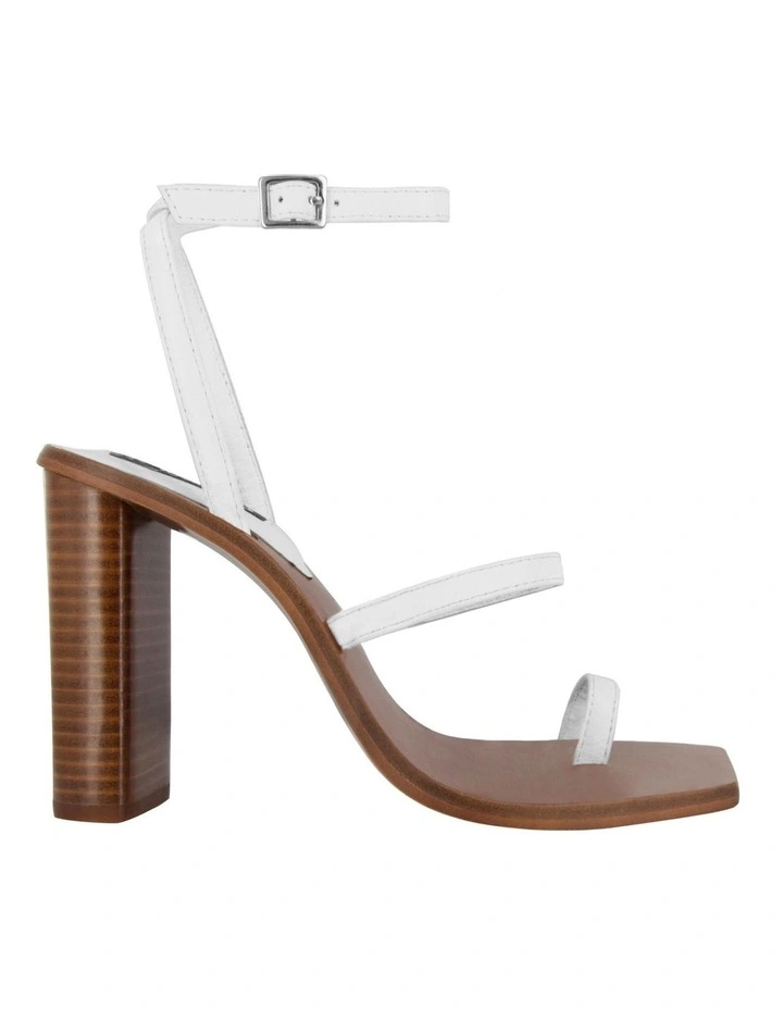 Yabba I Heeled Sandals in White
