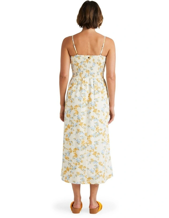 Soft Sun Vacay Dress in Yellow