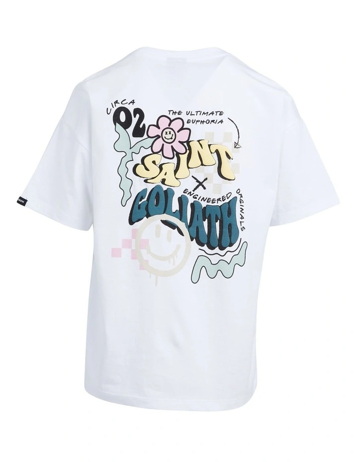 Euphoria Tee (8-16 Years) in White