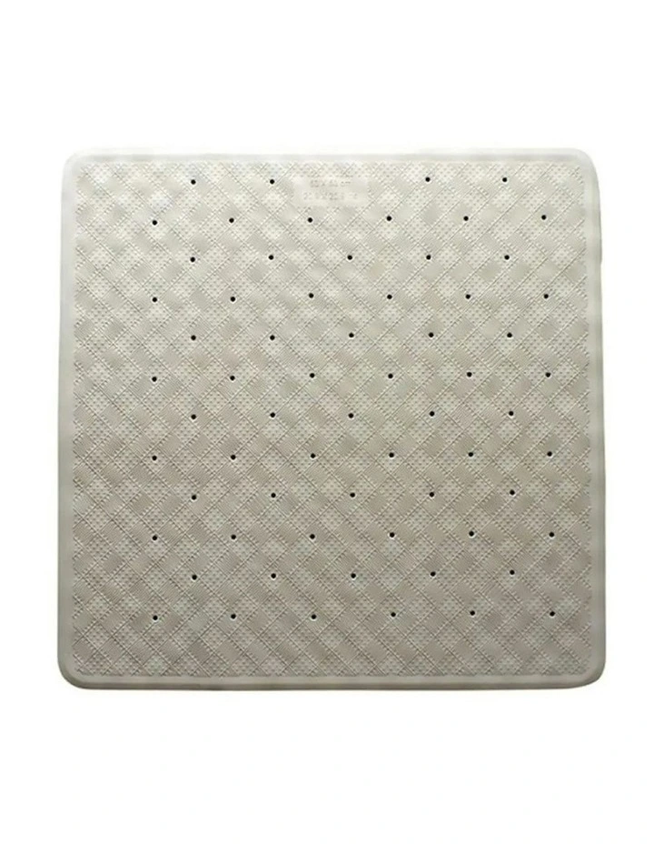 Square Anti Slip Loofah in Beige