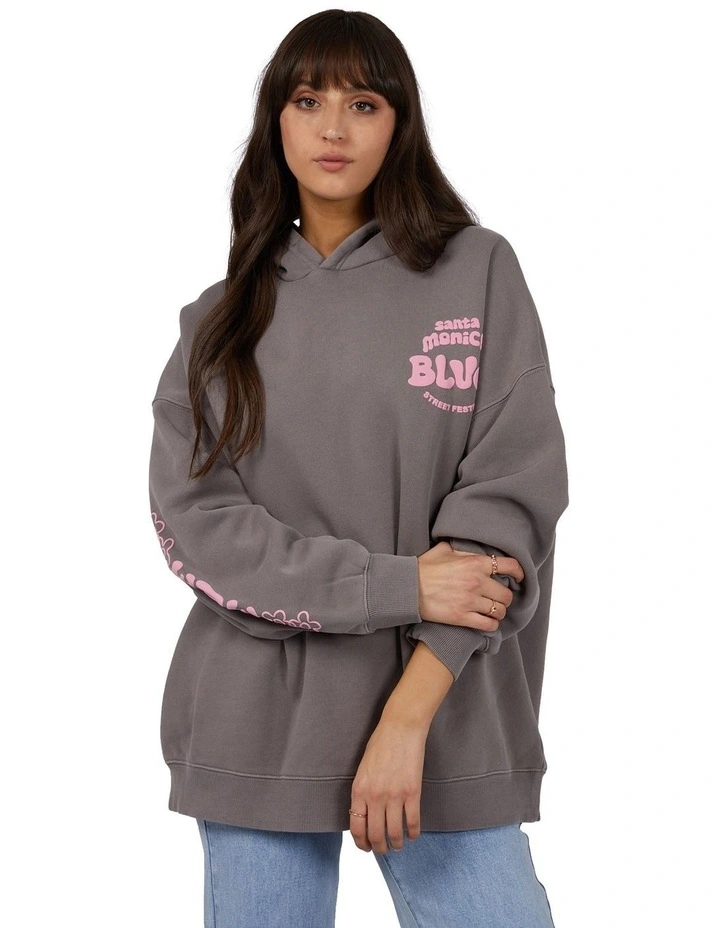 Santa Monica Hoodie in Charcoal