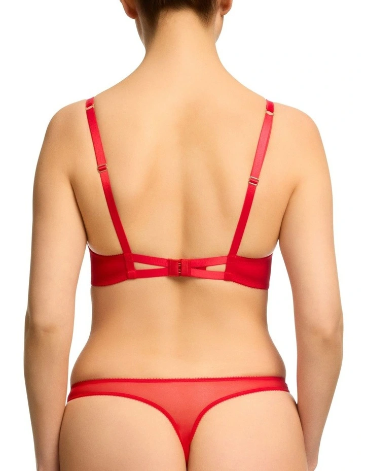 Vedette Underwire Bra in Flame