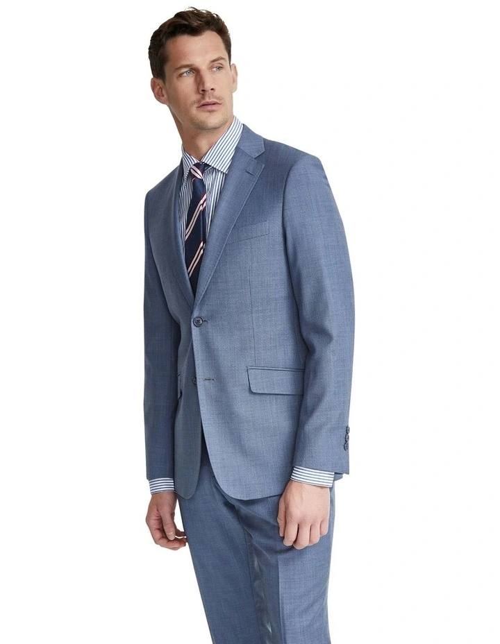 New Hopkins Wool Suit Jacket in Blue