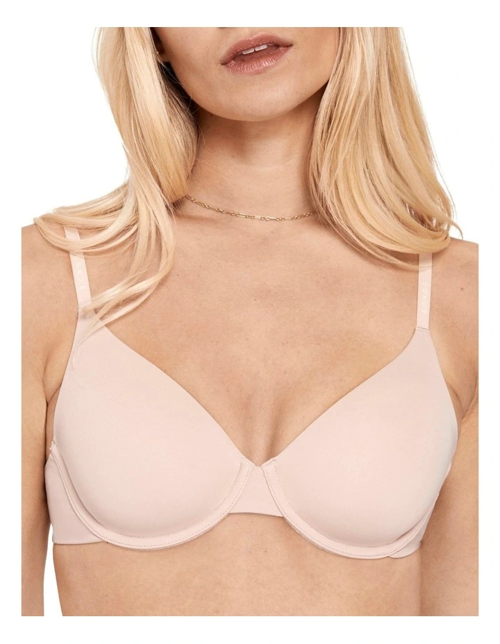 Invisi Micro T-Shirt Bra in Pink