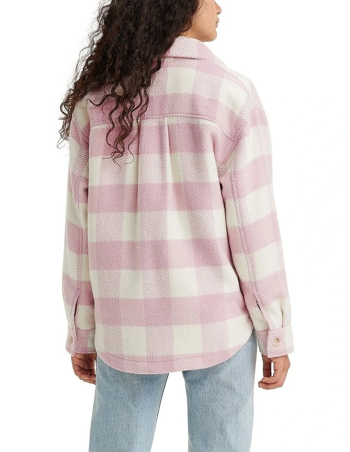 Nola Shacket Jacket in Keepsake Lilac