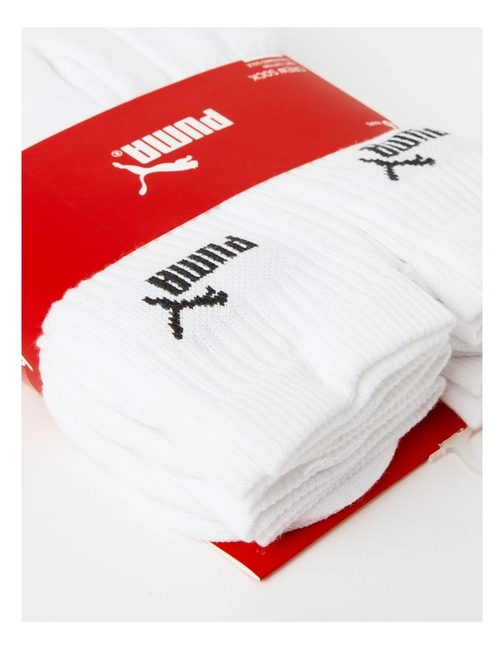 Sport Elements Crew Socks 6 Pack in White