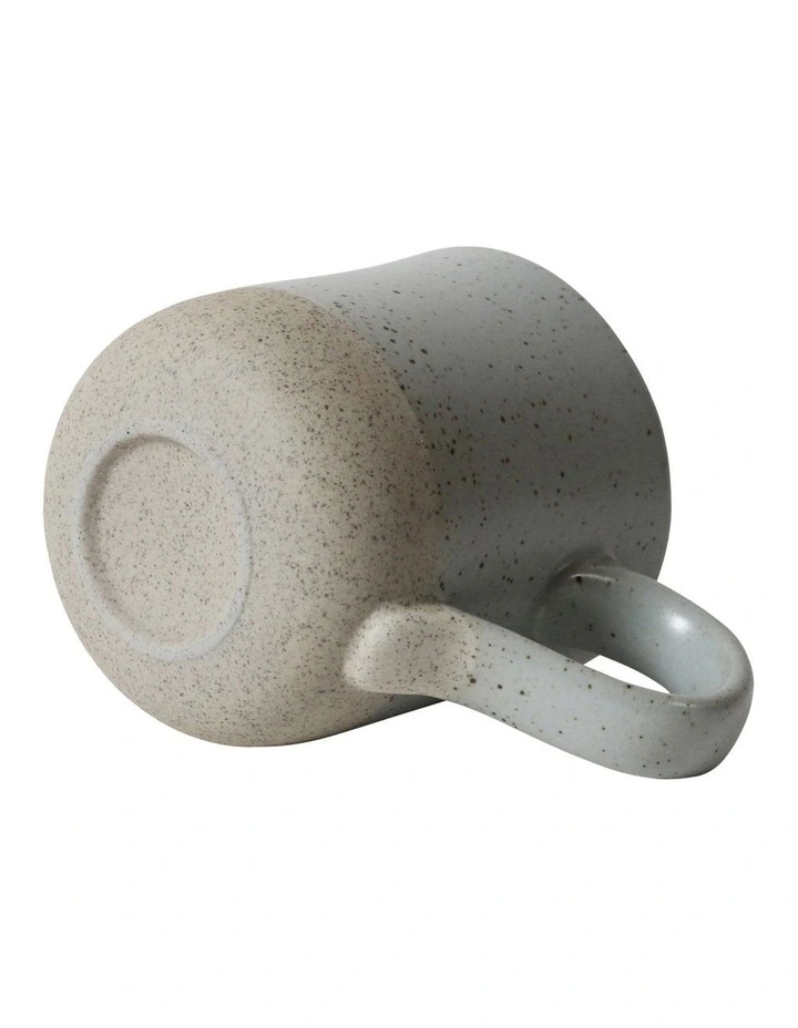 Solace Clay Mug With Reactive Glaze 350ml in Dove Speckle