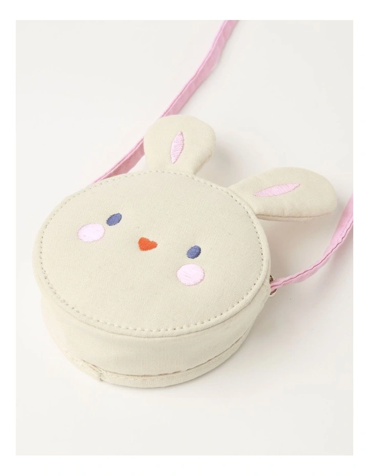 Crossbody Bunny Bag in White
