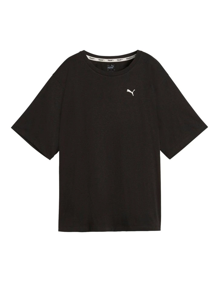 Animal Remix Boyfriend Tee in Black