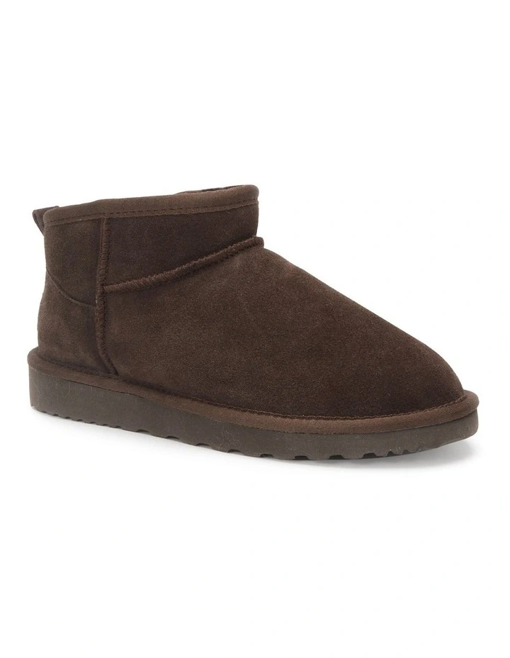 Women Sheepsk Classic Ultra Mini UGG Boot Chocolate