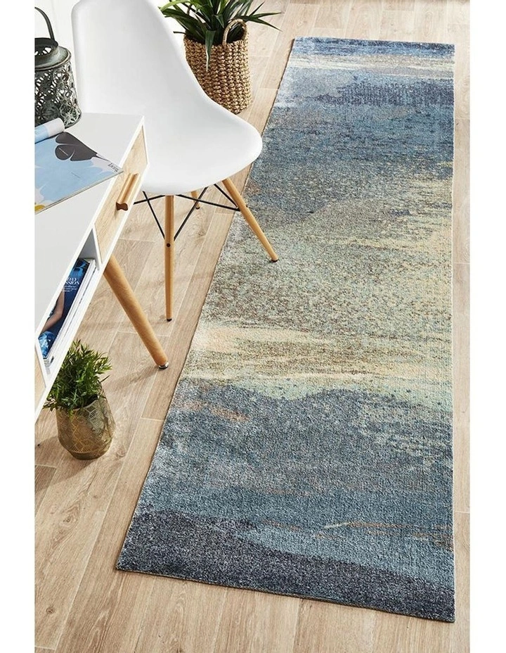 City Monet Stunning Rug in Blue