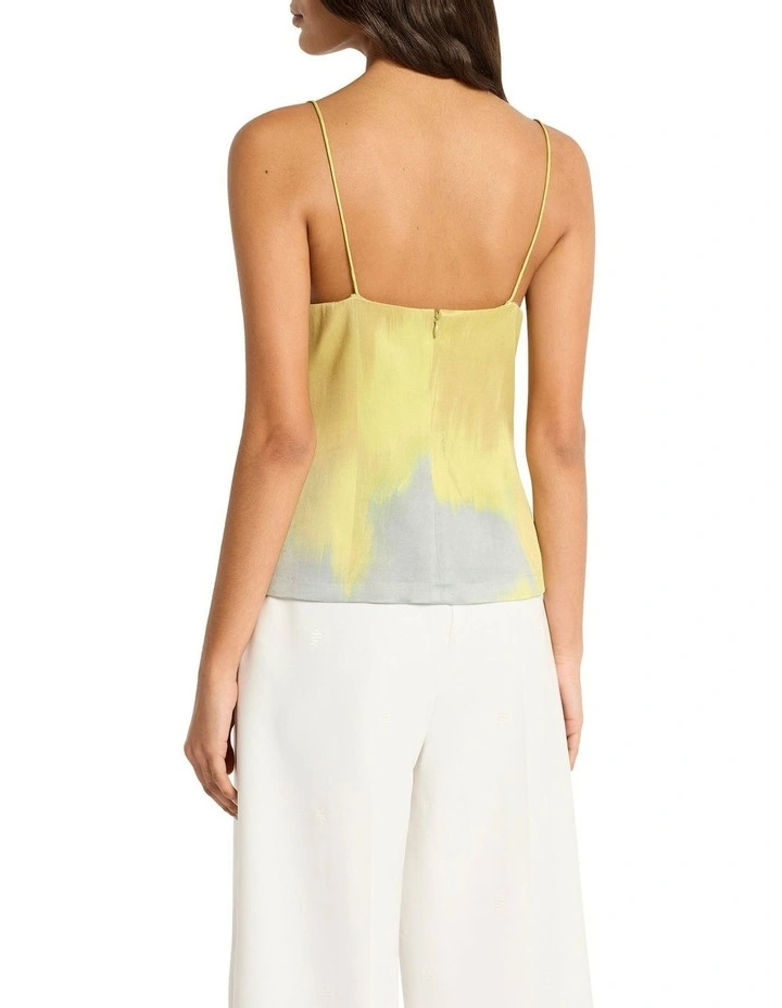 Ombre Landscape Top in Print