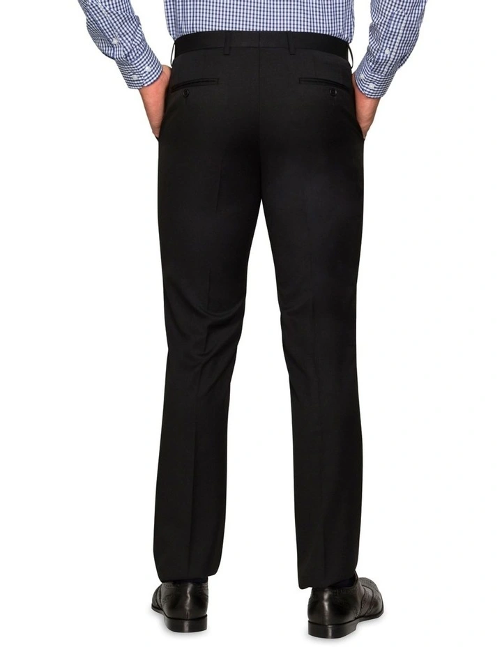 Slim Suit Pant in Black