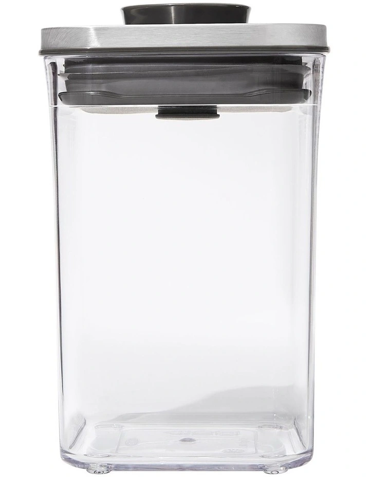 Pop 2.0 1.0L Steel Small Square Short Container