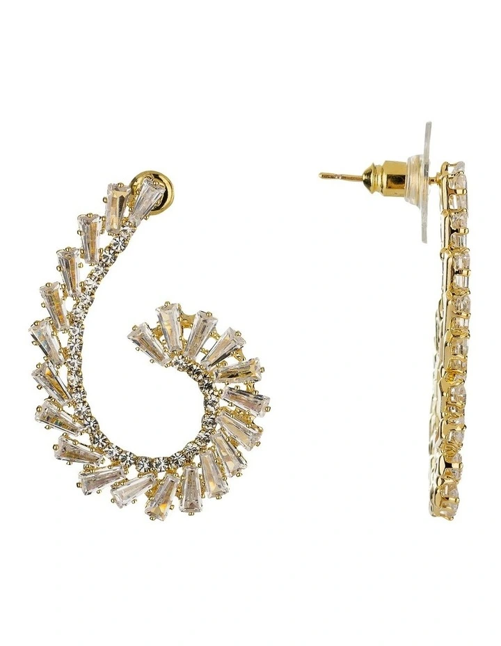 October Earring in Gold