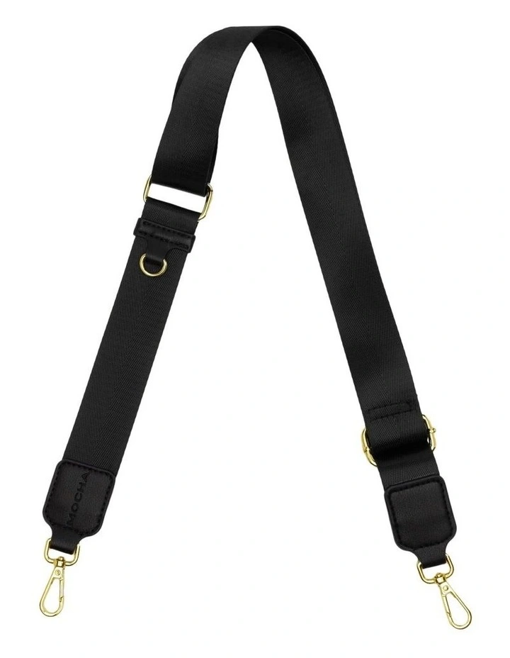 Ebby Black/Light Gold Strap