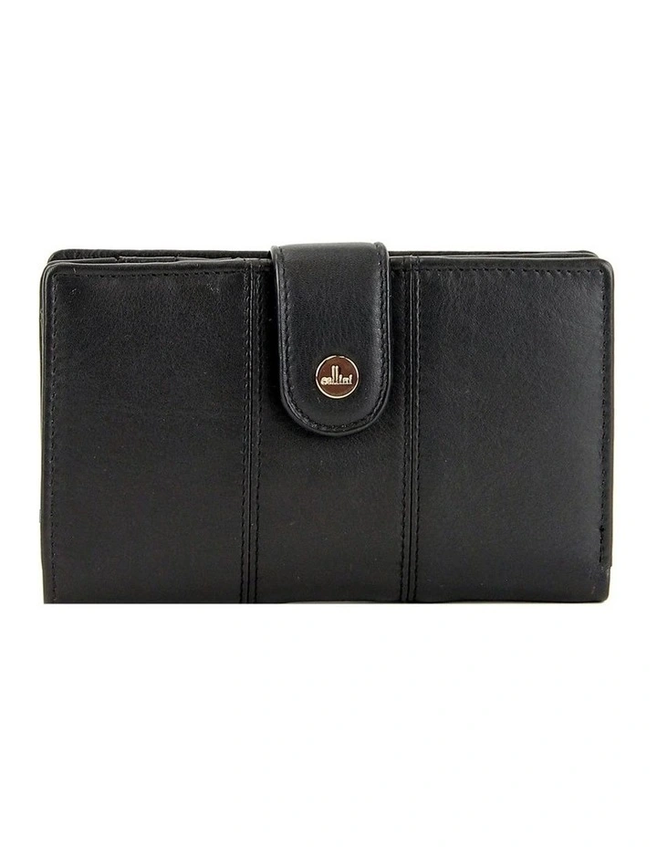 Black RFID Bifold Wallet CWI231