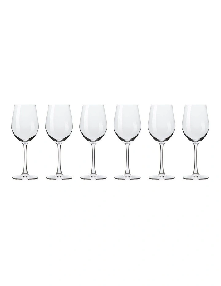 Cosmopolitan Wine Glass 345ml Set of 6 Gift Boxed