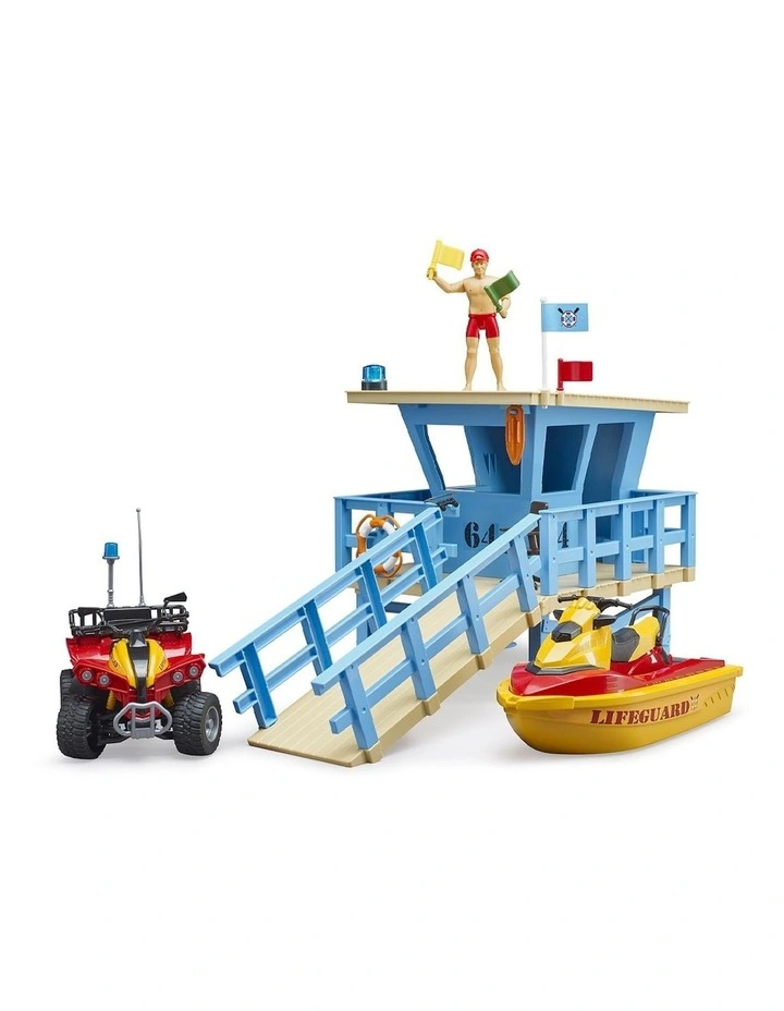 Life Guard Station with Quad and Personal Water Craft