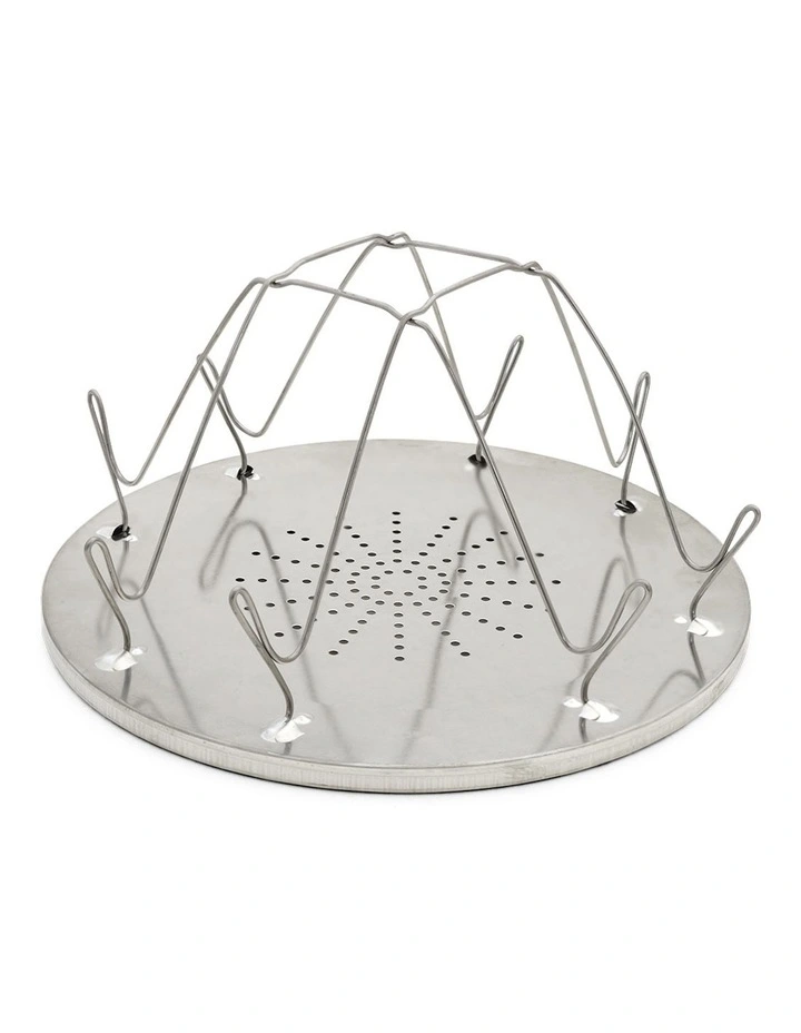 Camp Stove Toaster 4 Slice 23cm in Silver