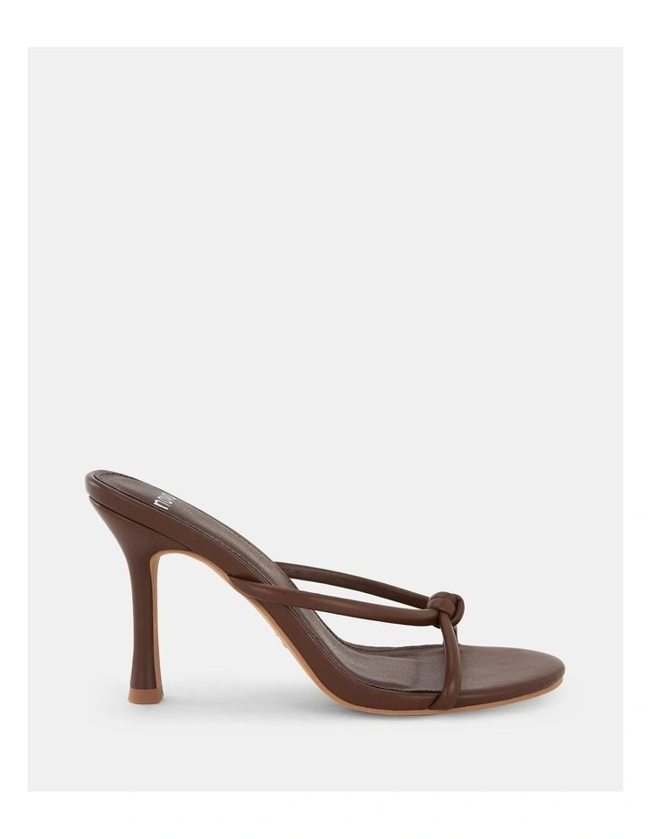 Zabeen Heels in Milk Chocolate