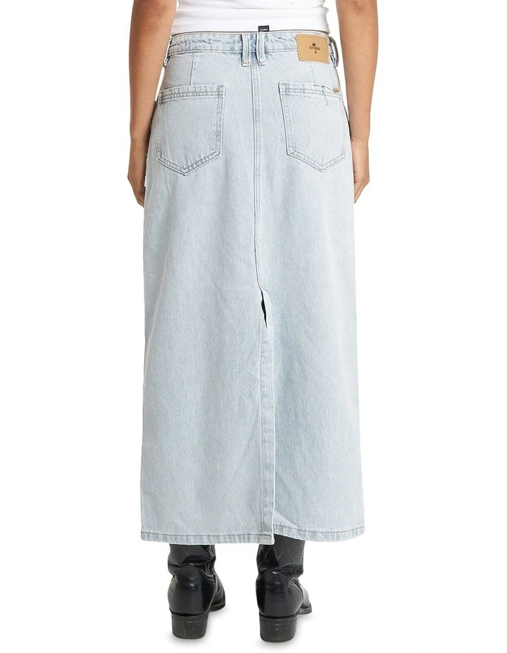 Frankie Skirt in Faded Dust Blue