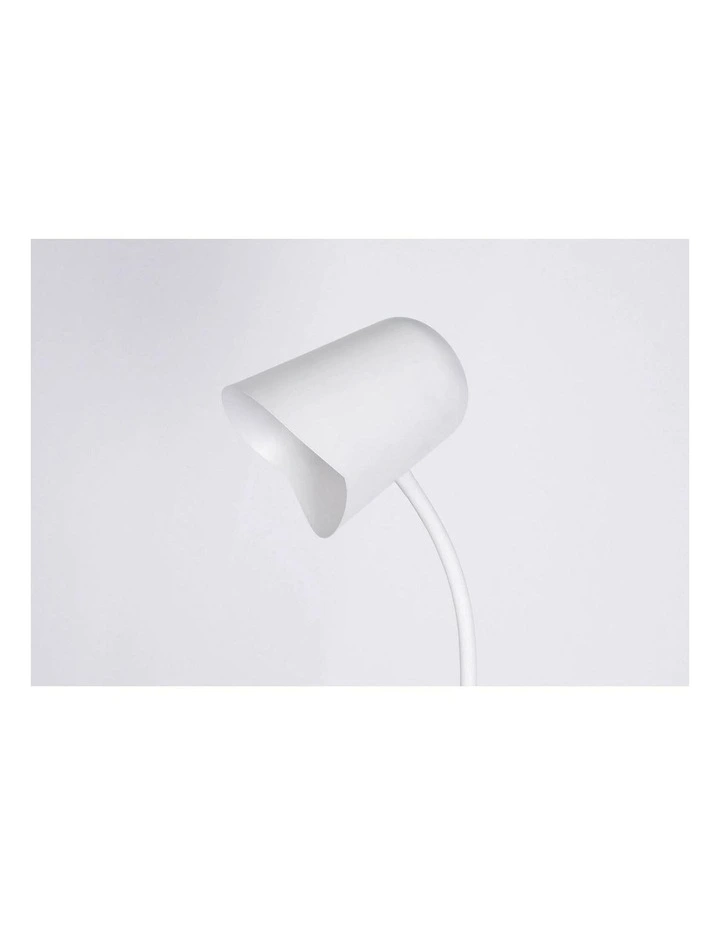 Peggy Flexible Reading Floor Lamp White