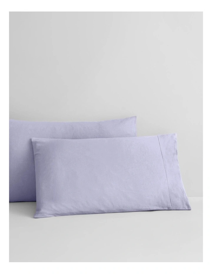 Abbotson Pillowcase Pair in Smokey Violet