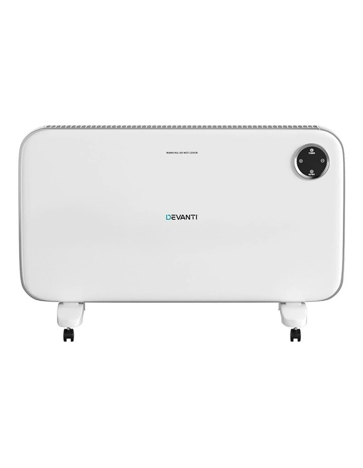 2000W Electric Convection Heater in White