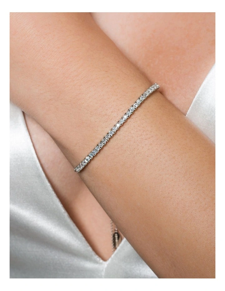 Iconic Bridal Vera 2Mm Bracelet Silver