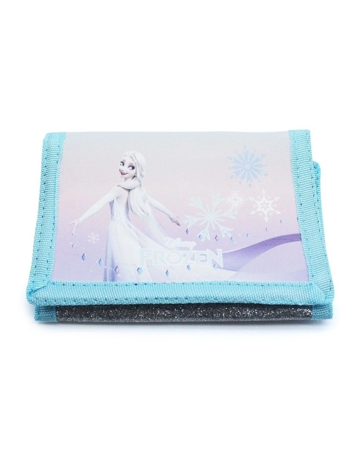 Disney Kids Glitter Velcro Wallet in Multi