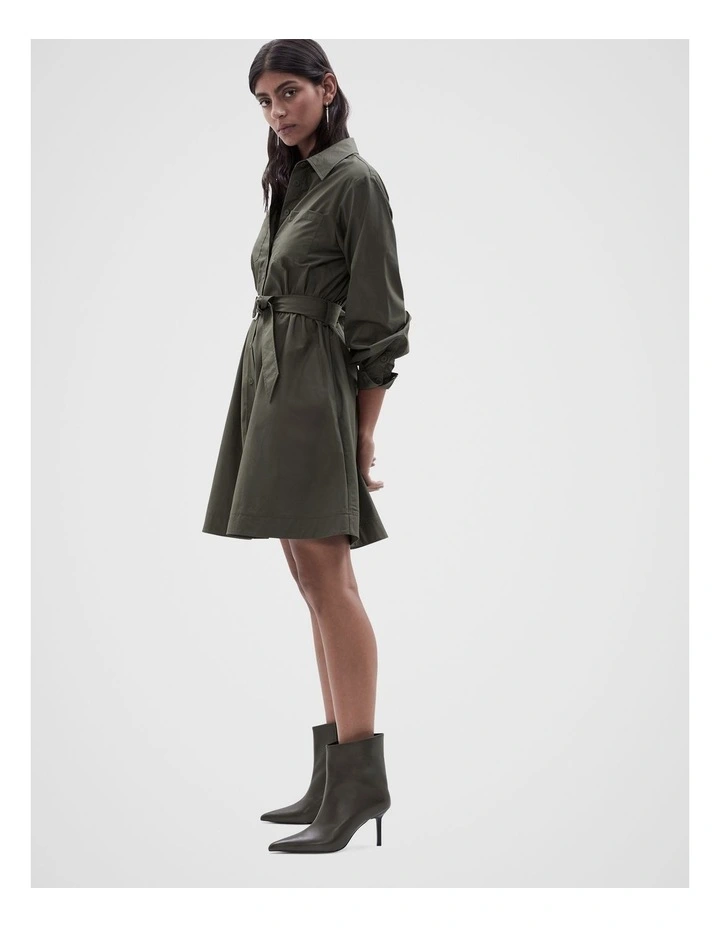 Soho Leather Boot in Khaki