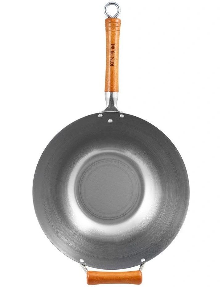 Carbon Steel Wok 32cm Stainless Steel