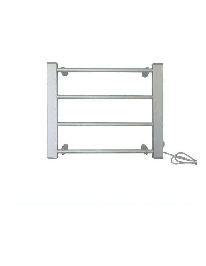 Heated Towel Rack 60W Silver