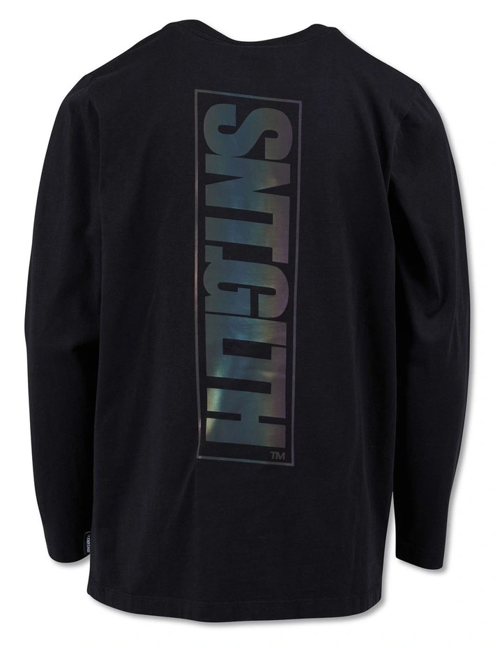 Marketplace Tee (3-7 Years) in Black