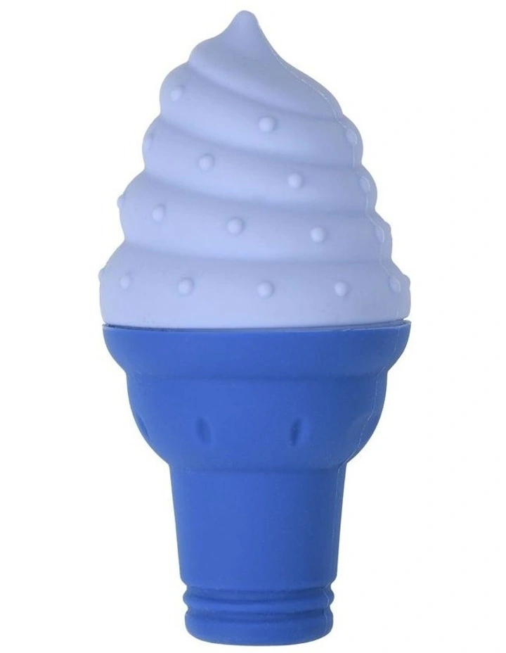 Freezy Ice Cream Cone Dog Toy 6x12.5cm in Blue