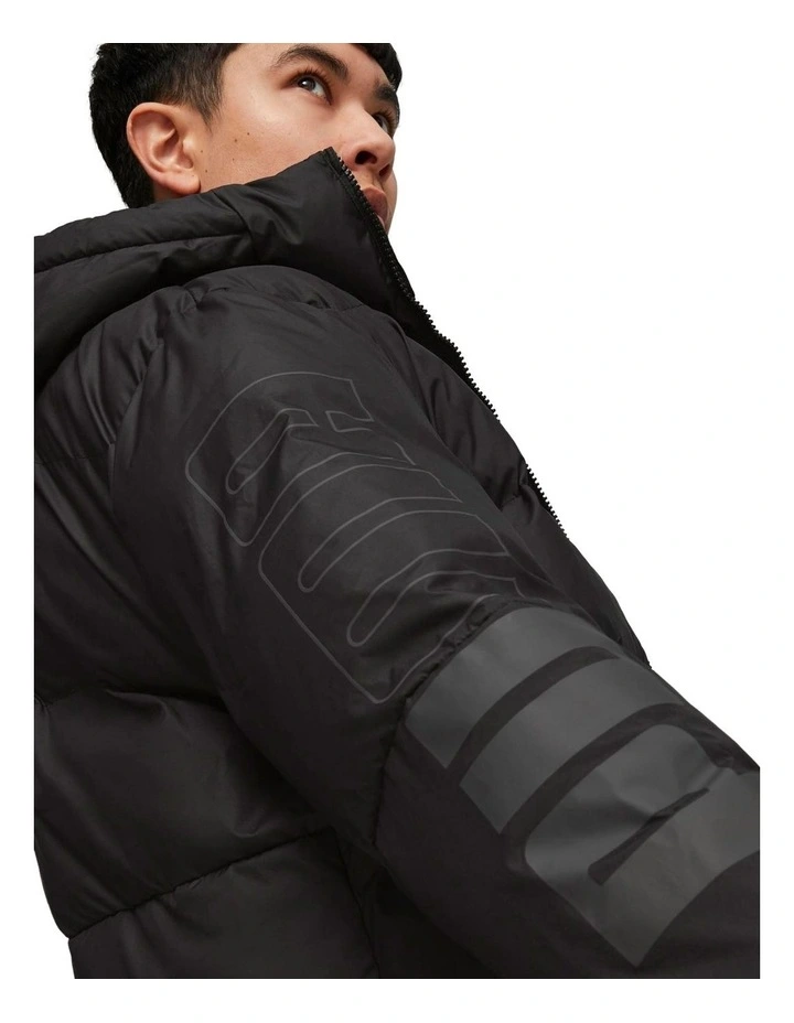 Power Hooded Jacket in Black