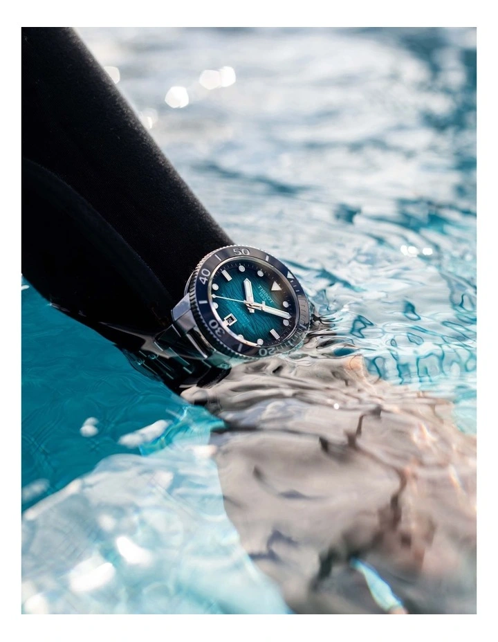 Seastar 2000 Professional Powermatic 80 T1206071104100 Automatic Watch in Aqua