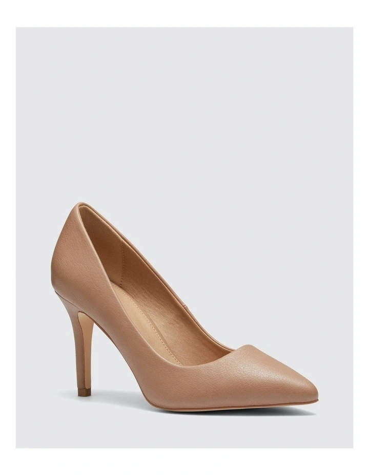 Irania Pumps in Almond