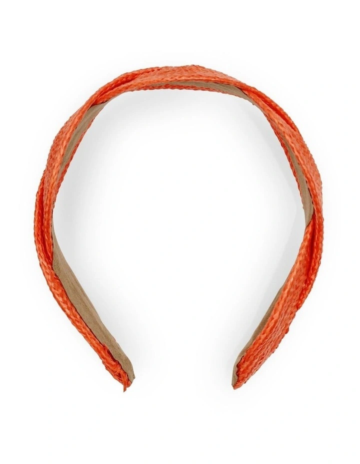 Gracie Headband in Orange