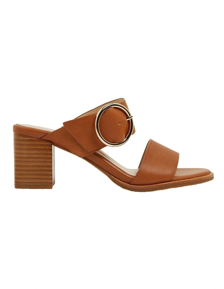Bali Sandals in Cognac Leather