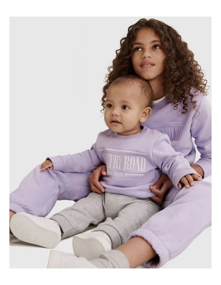 Heritage Sweat in Marsh Lilac