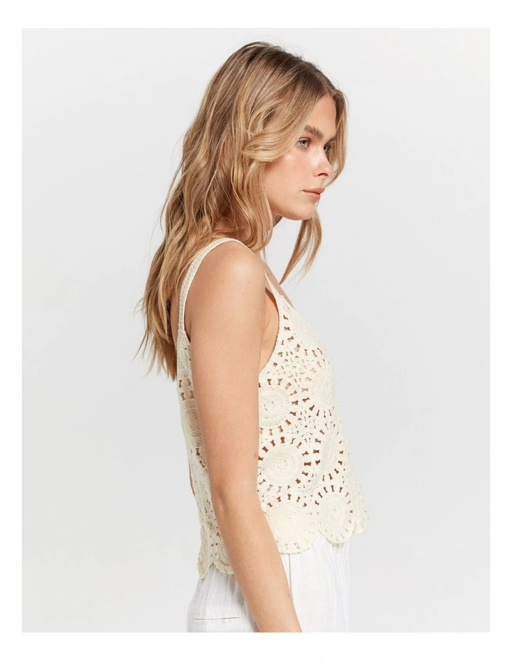 Yvonne Top in Beige