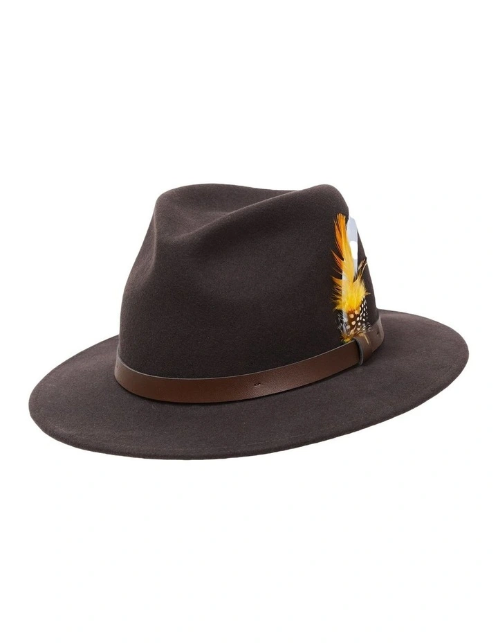 Thomas Fedora in Brown