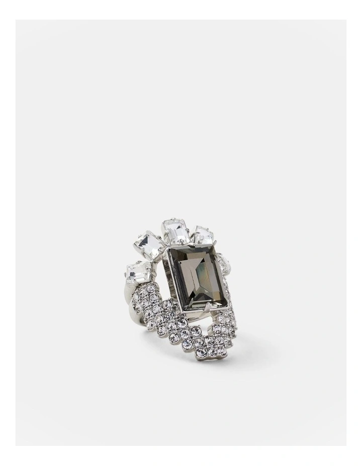 Coruscant Ring in Silver